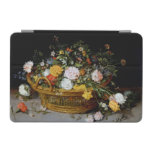 Basket of Flowers, Jan Brueghel the Younger iPad Mini Cover