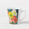 Basket of Flowers Latte Mug