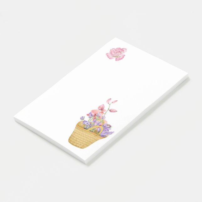 Basket of Flowers Notes (Angled)