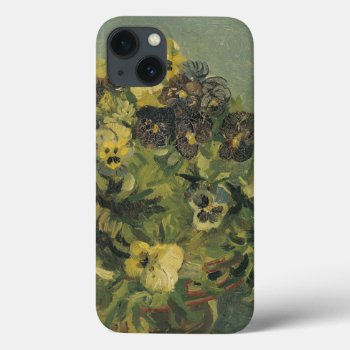 Basket Of Pansies Ipod Touch Case-mate Barel Iphone 13 Case by vintage_gift_shop at Zazzle