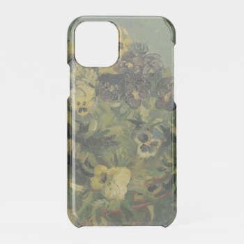 Basket Of Pansies Iphone 11 Pro Case by vintage_gift_shop at Zazzle