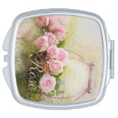 Basket of Roses Compact Mirror (Side)