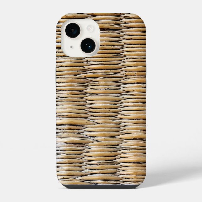 Basket Weave Macro Iphone Case (Back)