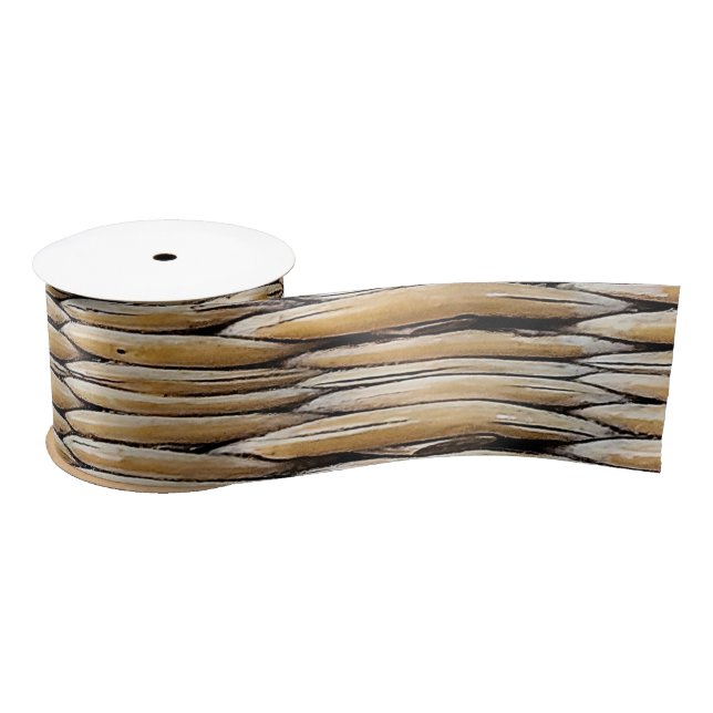 Basket Weave Macro Satin Ribbon (Spool)
