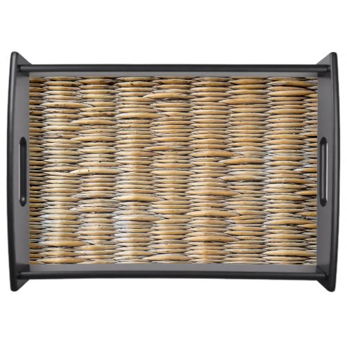 Basket Weave Macro Serving Tray