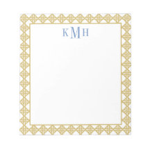 Basket Weave Notepad