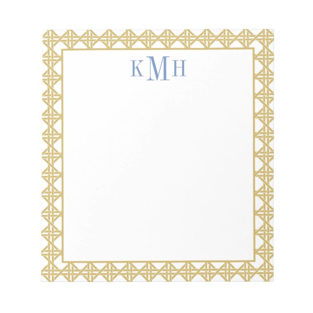 Basket Weave Notepad (Front)