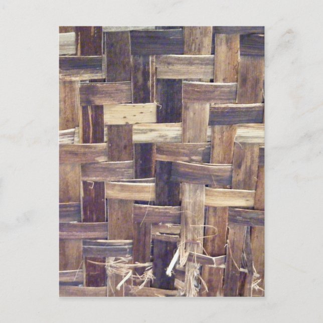 Basket Weave Postcard (Front)