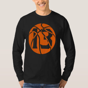 Basketball 13 Year Old Birthday Players Team Men W T-Shirt
