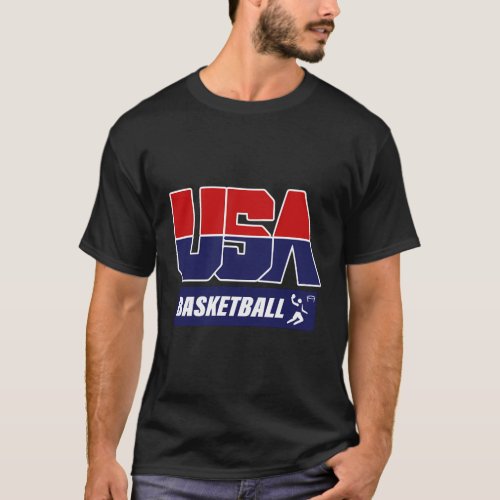 Basketball 2021 Usa T_Shirt