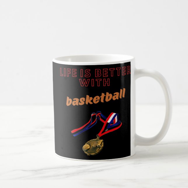 Basketball (2)  coffee mug (Right)