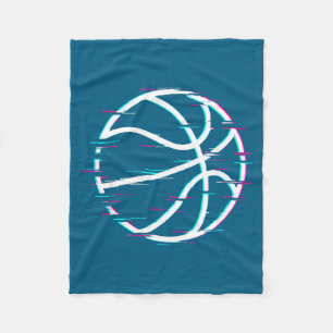 Basketball 3 fleece blanket