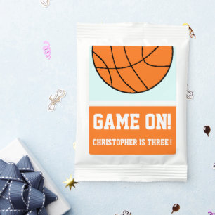 Basketball 3rd Birthday Lemonade Drink Mix