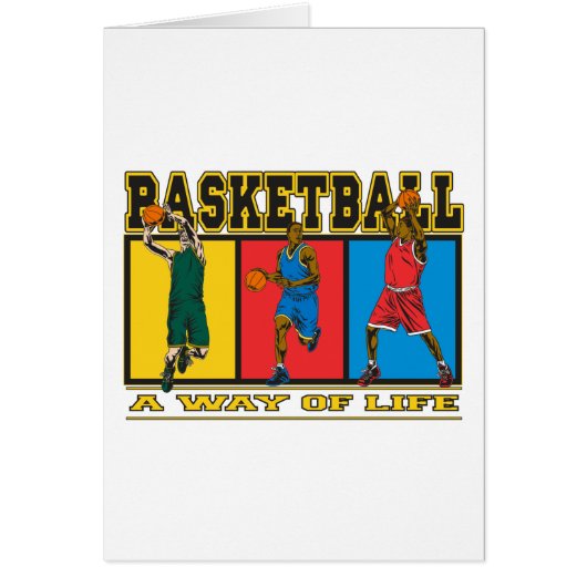 Basketball A Way of Life Cards (Front)
