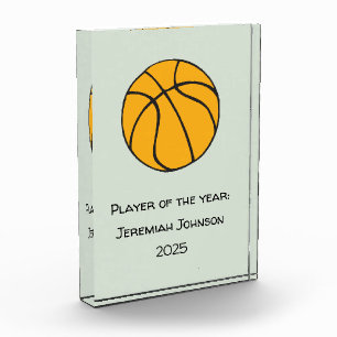 Basketball Acrylic Award