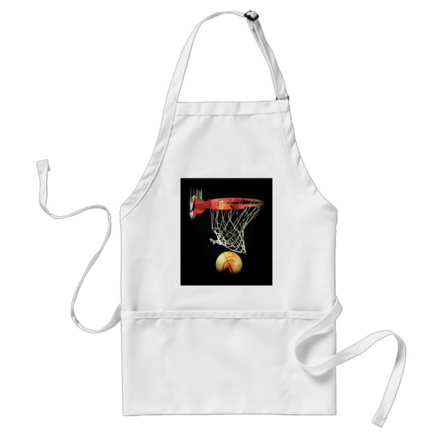 Basketball Adult Apron (Front)