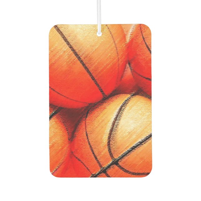 Basketball Air Freshener (Front)