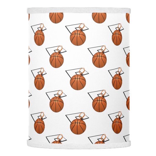 Basketball and Hoop Lamp Shade (Left)
