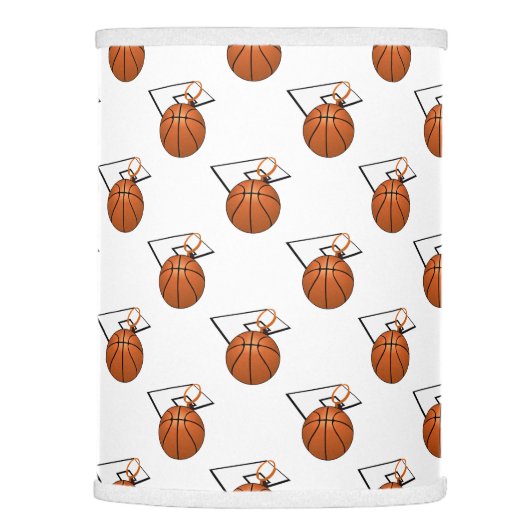 Basketball and Hoop Lamp Shade (Right)