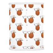 Basketball and Hoop Lamp Shade (Back)