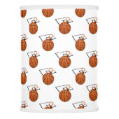 Basketball and Hoop Lamp Shade (Front)