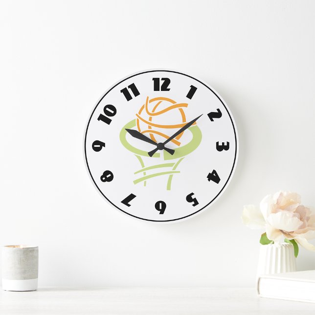 Basketball And Net Clock (Creator Uploaded)