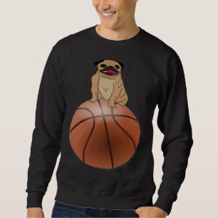 Basketball and Pug Dog Lover Classic T-Shirt 595 Sweatshirt