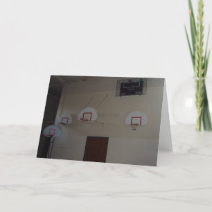 "Basketball, Anyone?" Birthday Card