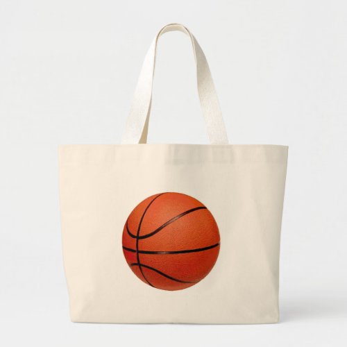 Basketball Art Large Tote Bag