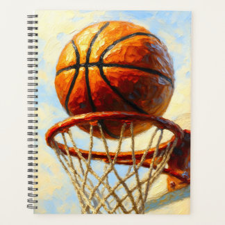 Basketball Art Notebook - Sports Design Journal