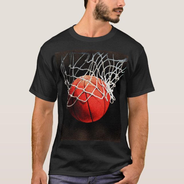 Basketball Art T-Shirt (Front)