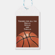 Basketball Gift Tags Gift Enclosures Zazzle