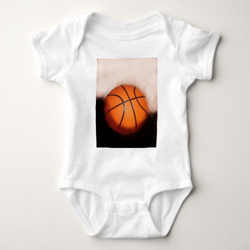 Basketball Artwork Baby Bodysuit