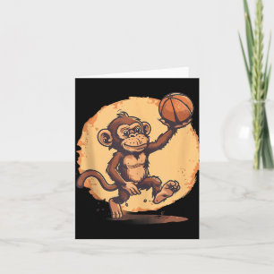 Basketball Artwork Basketball Player Drawing Cute Card