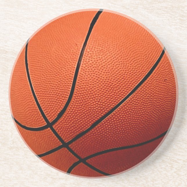 Basketball Artwork Coaster (Front)