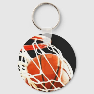 Basketball Artwork Keychain
