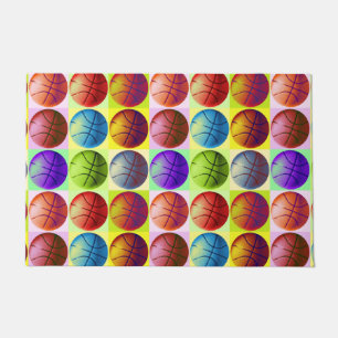 Basketball Artwork Pop Art Doormat