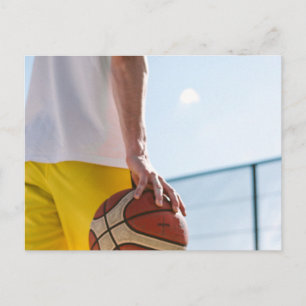Basketball Artwork Postcard