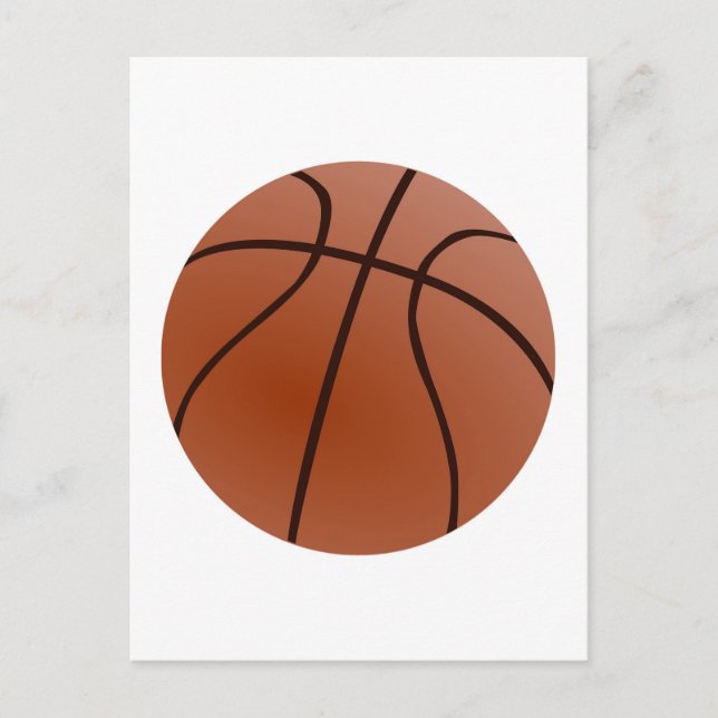 Basketball Artwork Postcard (Front)