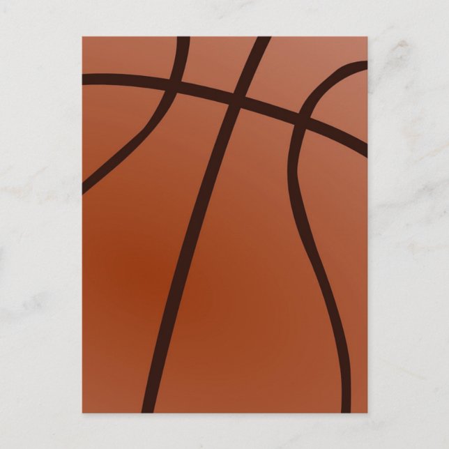 Basketball Artwork Postcard (Front)