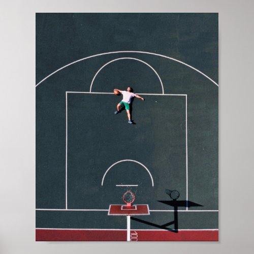 Basketball Artwork Poster