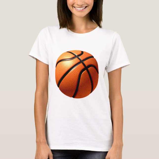 Basketball Artwork T-Shirt (Front)