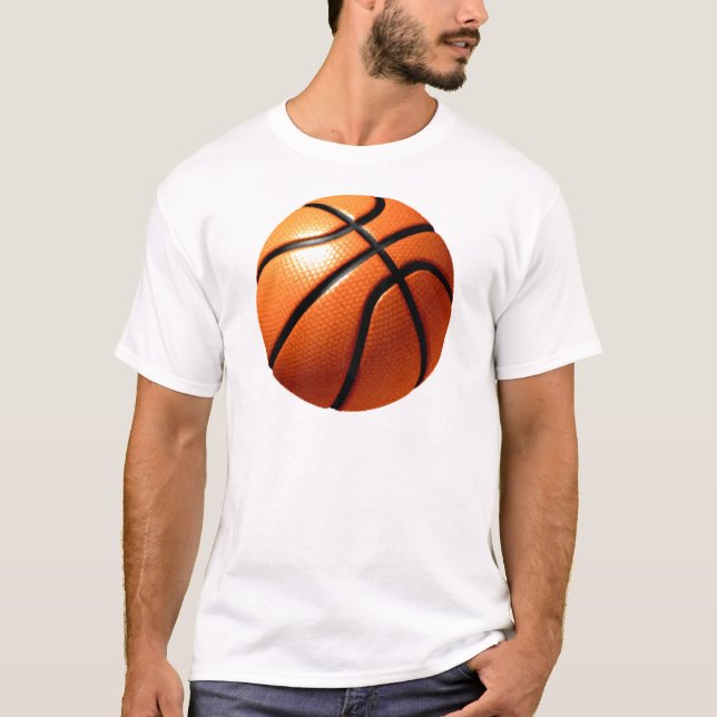 Basketball Artwork T-Shirt (Front)