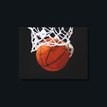 Basketball Artwork Wrapped Canvas Print<br><div class="desc">I Love This Game. Popular Sports - Pop Art Style Basketball Game Ball Image.</div>