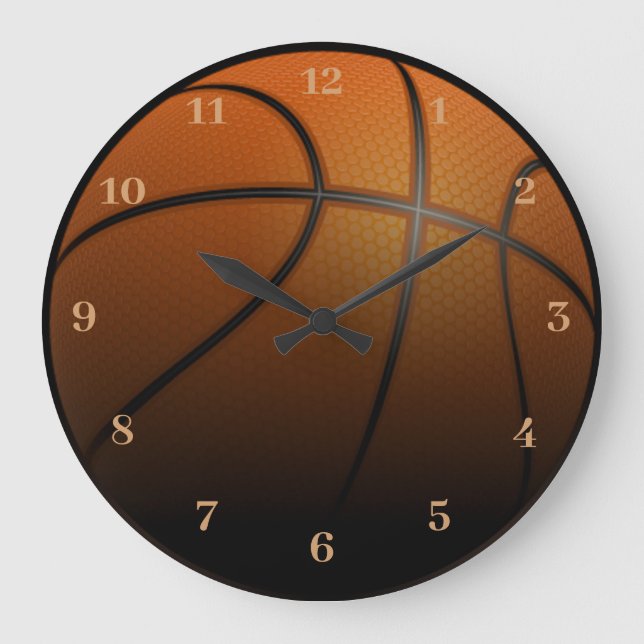 Basketball athlete large clock (Front)
