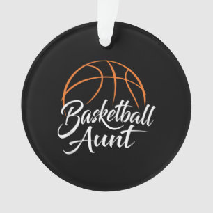 Basketball Aunt Basketball Mom Auntie Gift Ornament