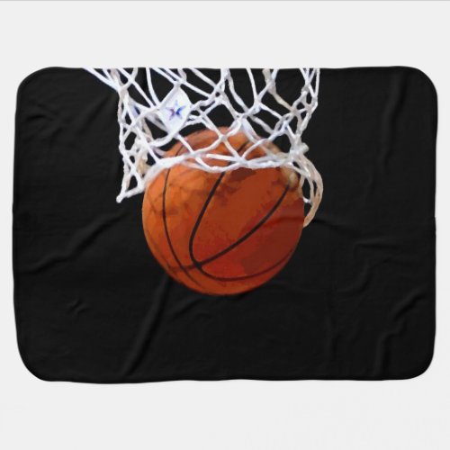 Basketball Baby Blanket