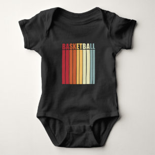 Basketball baby bodysuit