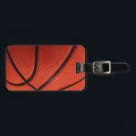 Basketball Bag Tag<br><div class="desc">Pop Art Basketball Artworks - Popular American Sport Games</div>