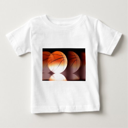 Basketball Ball Baby T_Shirt